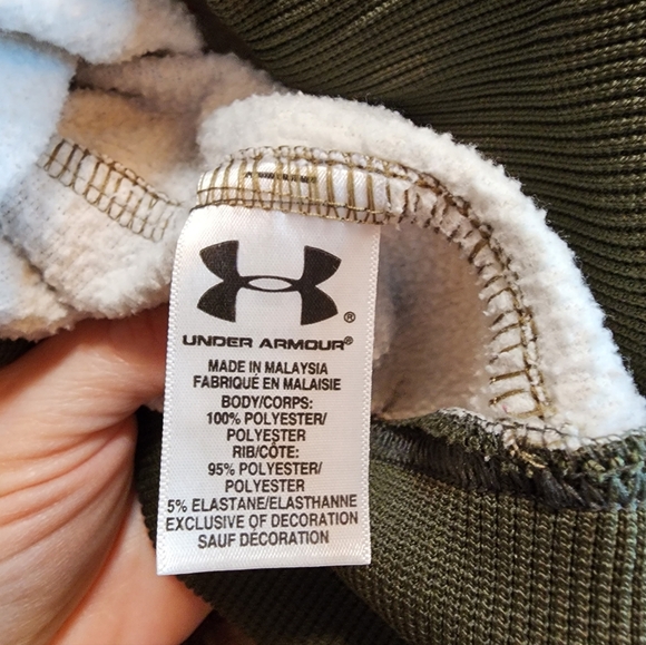 Under Armour Realtree Xtra Camo Fleece Full Zip Hoodie, Size M - Picture 9 of 10